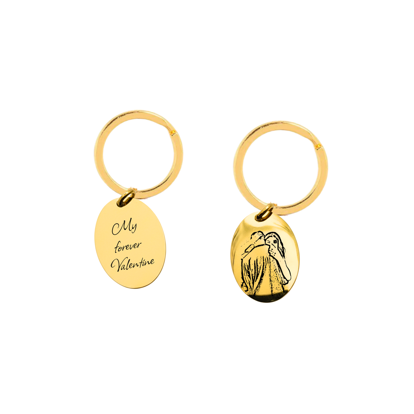 Engrave keychain