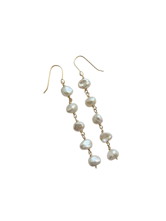 Pearly earrings