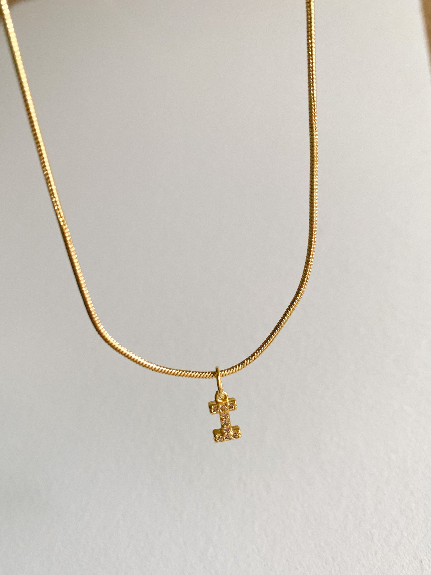 Initial necklace