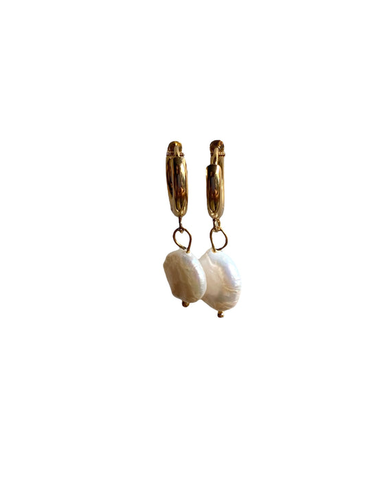 Pearl earrings