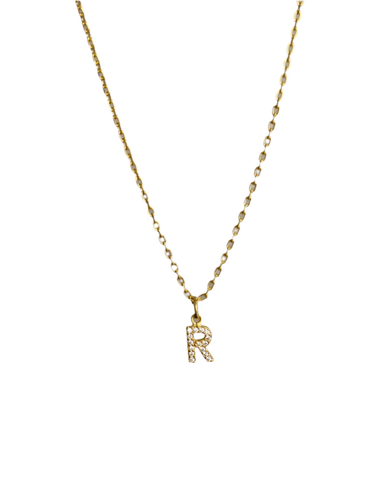 Initial necklace