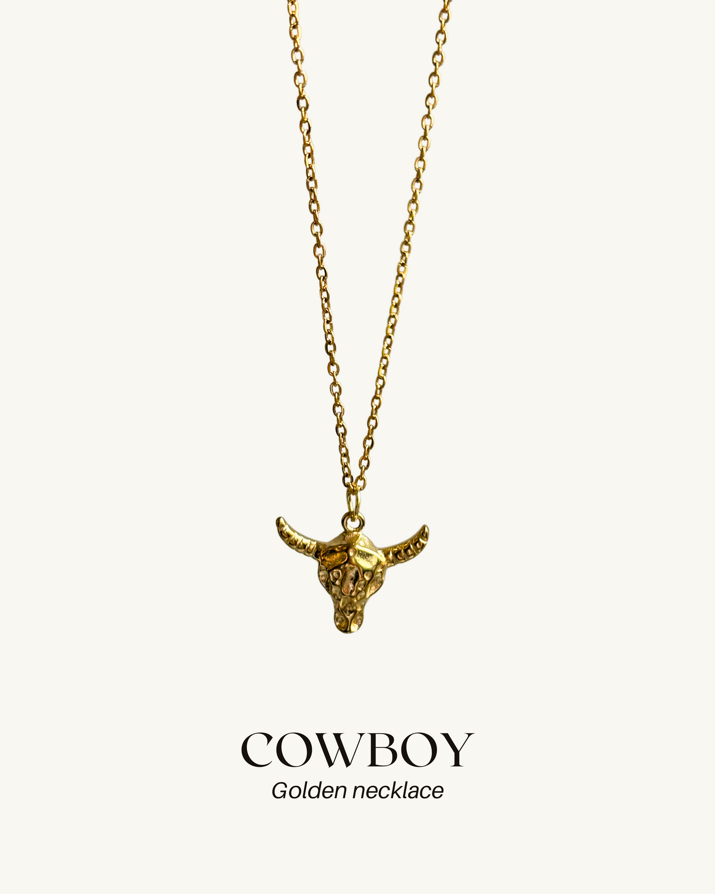 Cowboy/ Cowgirl necklace