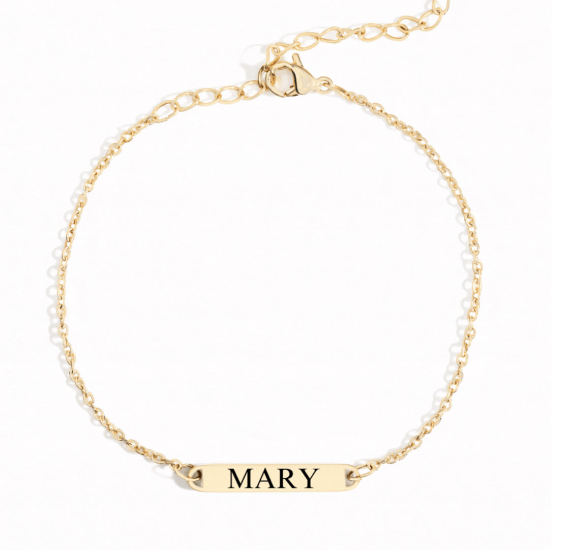 Pulsera personalizada