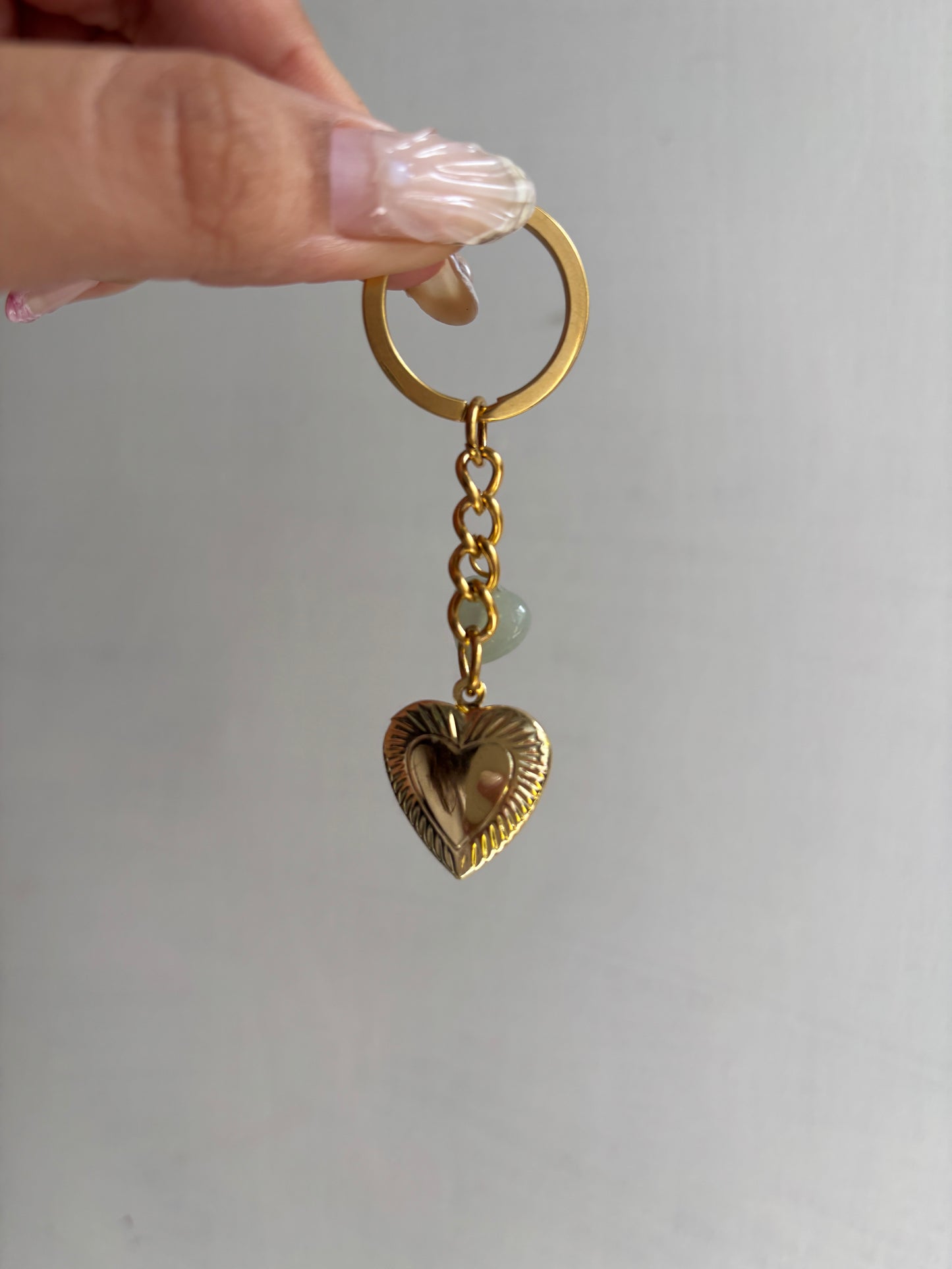 Locket keychain