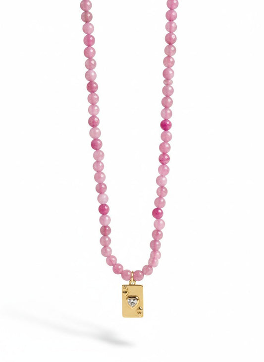 Queen of hearts necklace